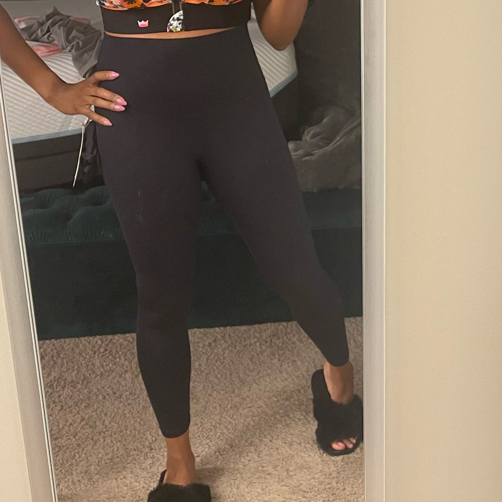 Black Boss SHEFIT leggings. Worn but in nearly perfect condition